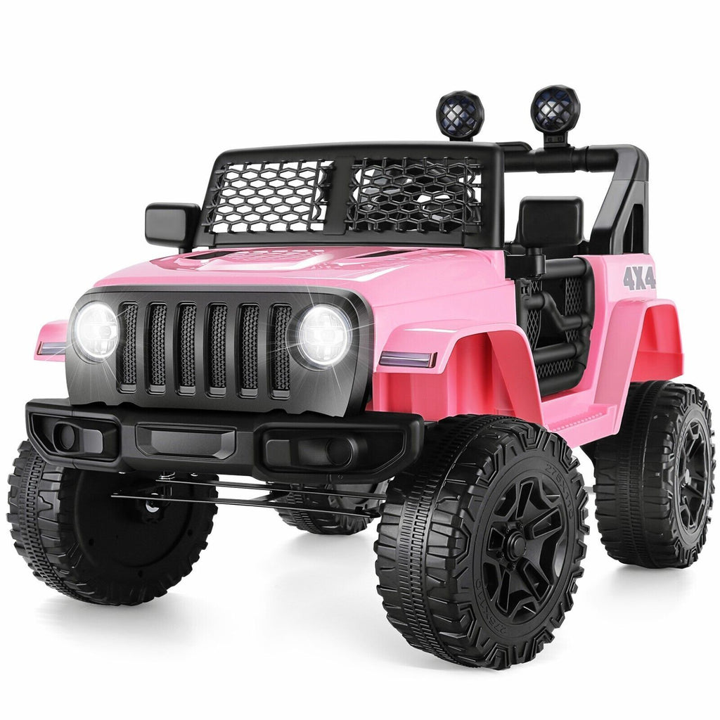 12V Electric Kids Ride On Jeep Toy Car with Remote Control - Available in 5 Colors - Perfect Gift for Children