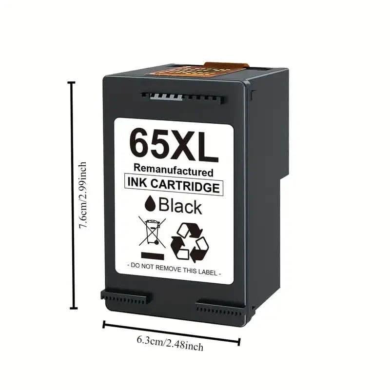 HP 65 / 65XL Black and Color Ink Cartridges
