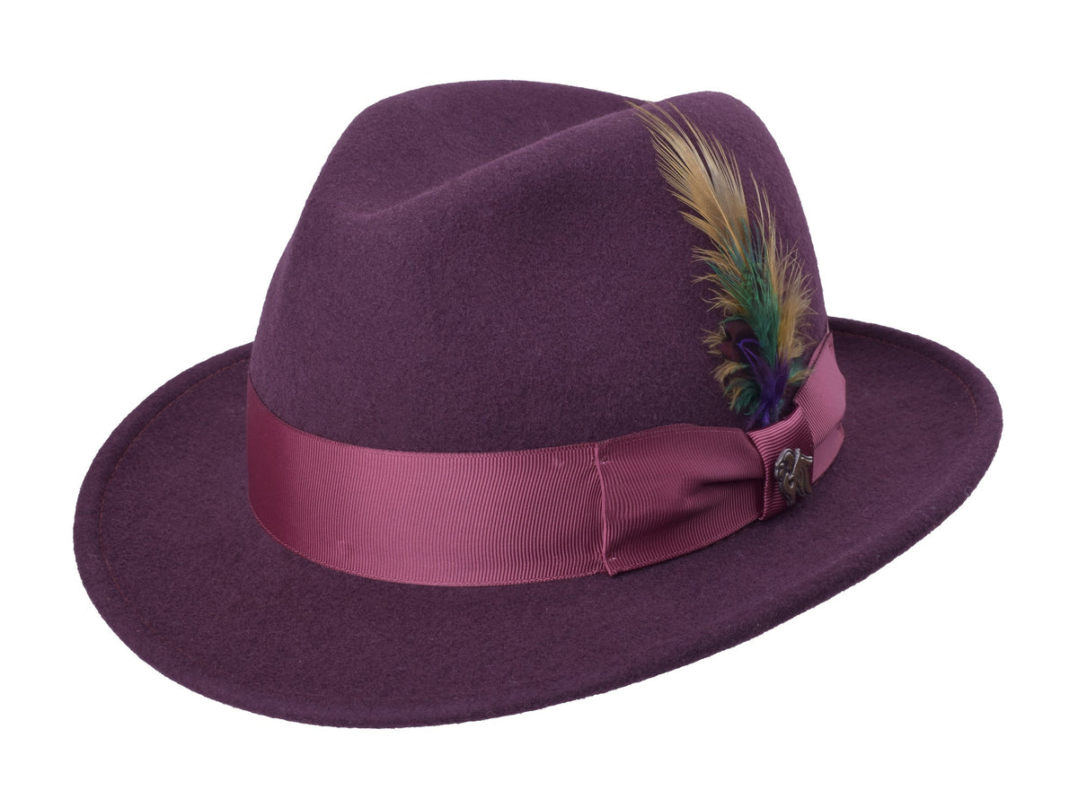Wool Felt Hat Milano - Men's Classic Style