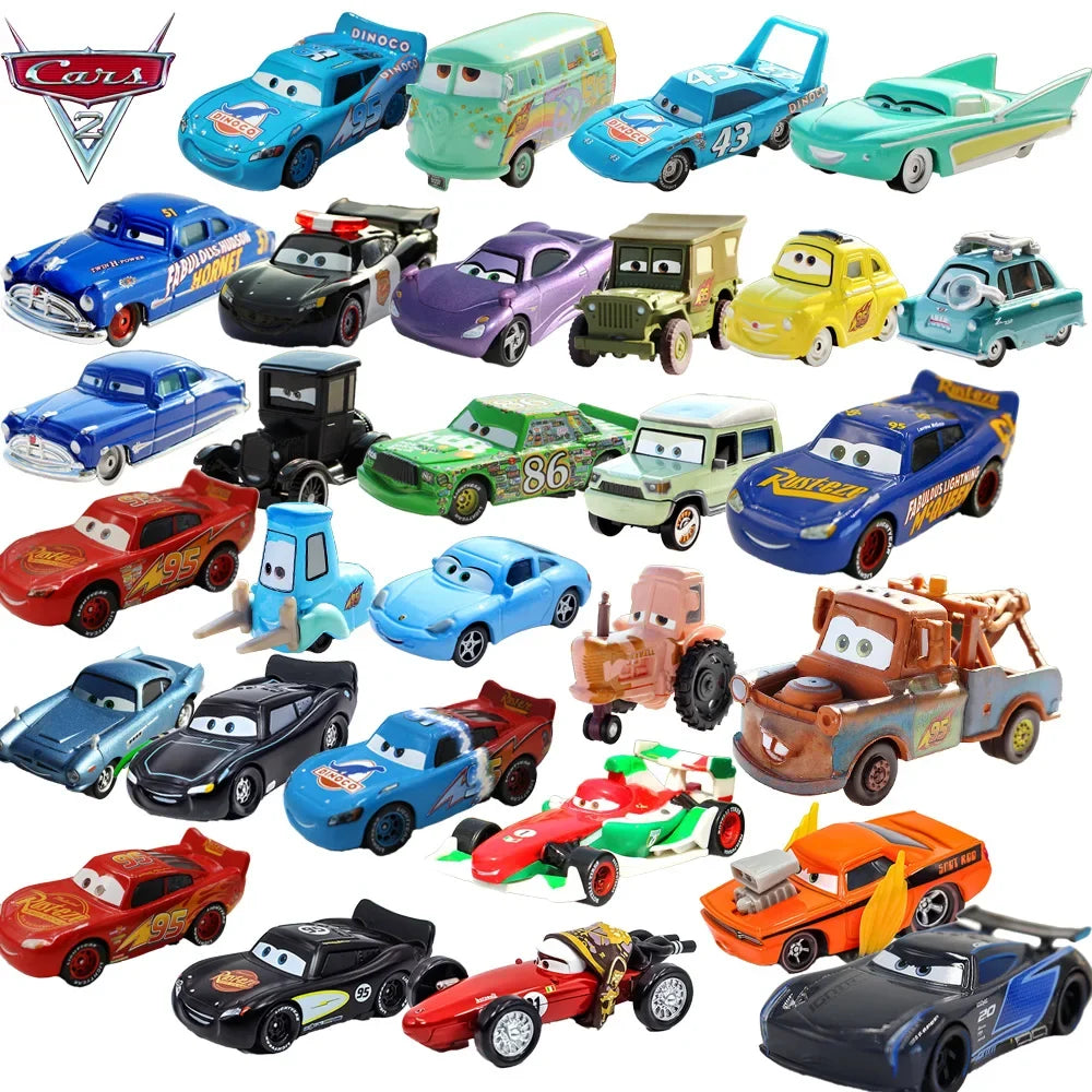 Disney Pixar Cars 3 Toys Lightning Mcqueen Mack Uncle Collection 1:55 Diecast Vehicles Alloy Car Toy Model For Children Gifts