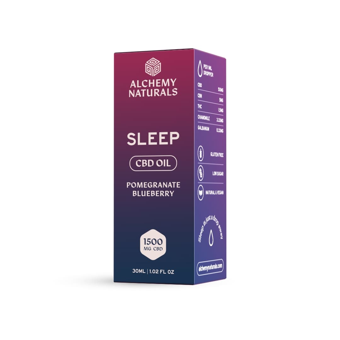 6-Pack: Alchemy Naturals Sleep CBD Oil (1500mg)