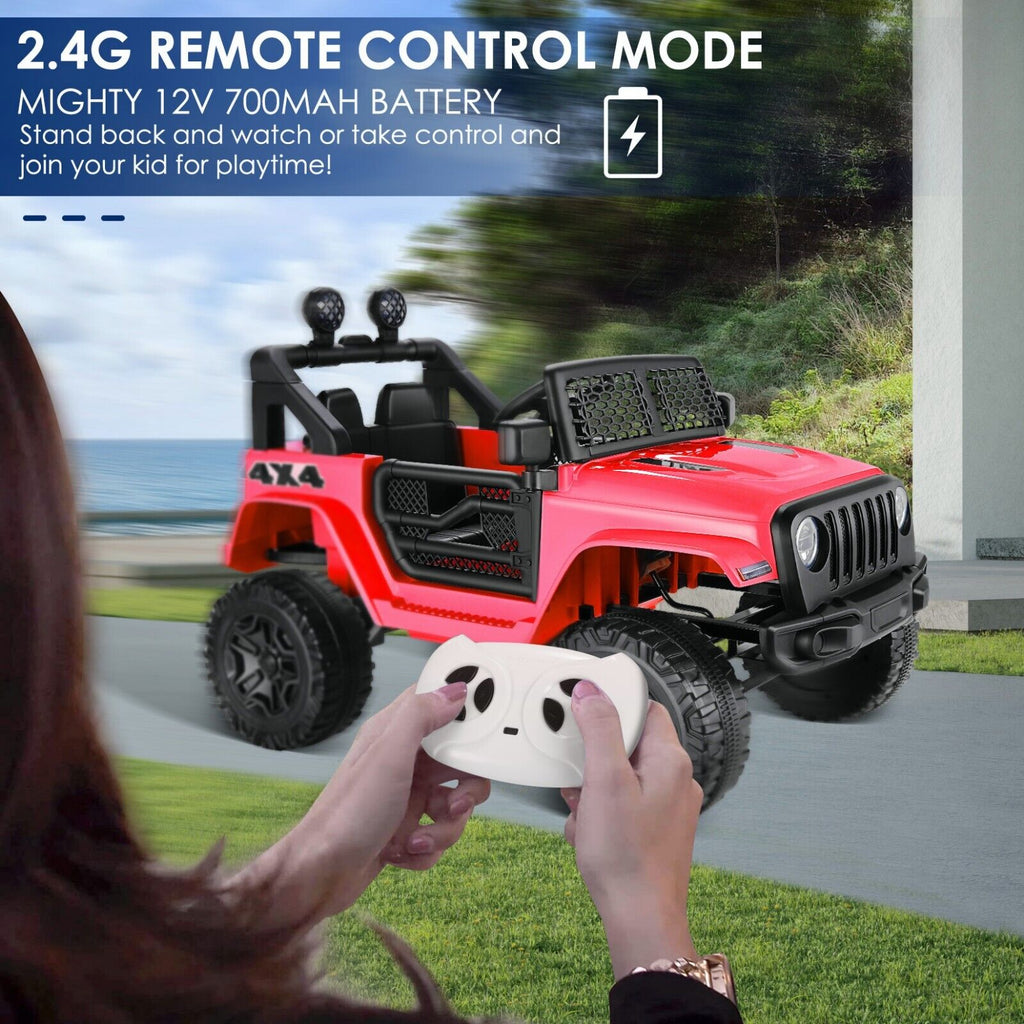 Kid Ride on Toy Car with Remote Control - Electric Truck for Children, Perfect Gift!