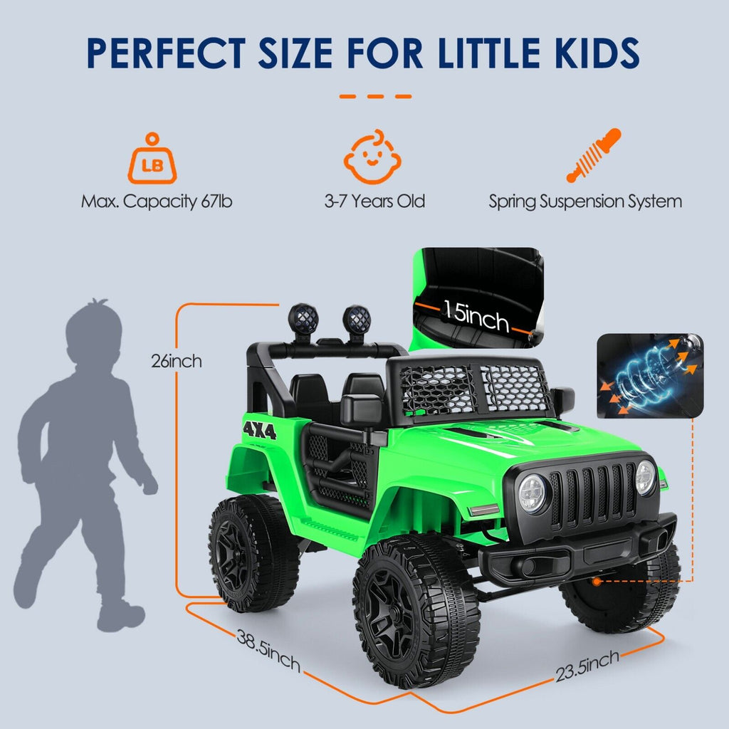 Kid Ride on Toy Car with Remote Control - Electric Truck for Children, Perfect Gift!