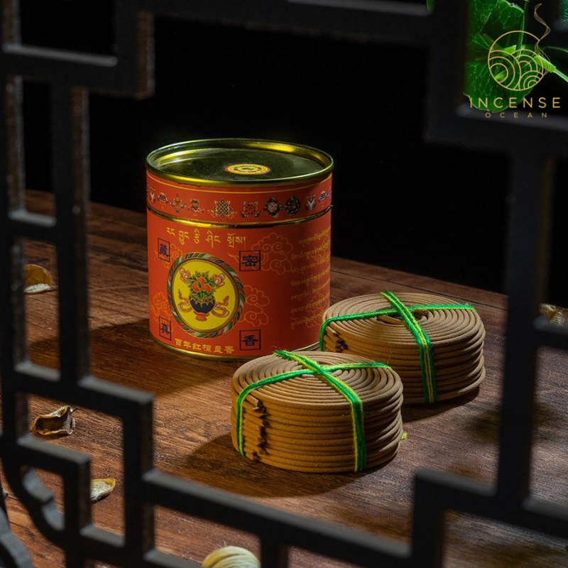 Natural Tibetan Herbal Coils