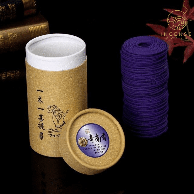 Natural Sandalwood Incense Coils (120 coils per package)