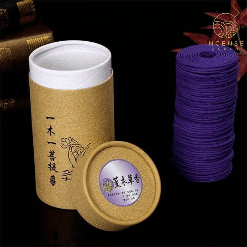 Natural Sandalwood Incense Coils (120 coils per package)
