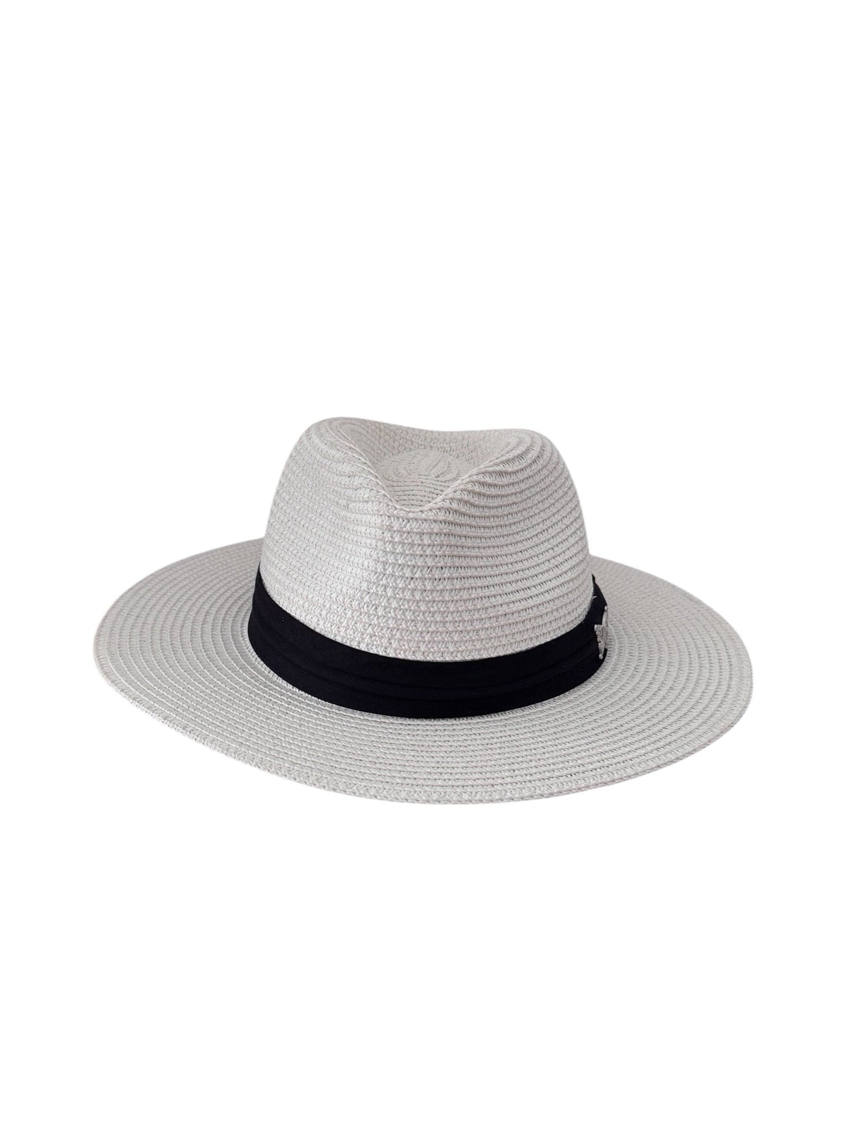 White Nikoza Fedora Hat