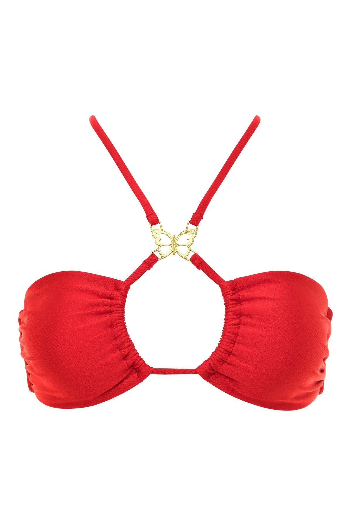 Camila Red Bikini Top